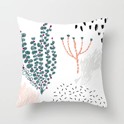 Funda de Almohada Geométrica Moderna en Poliéster Peachskin - Image 51