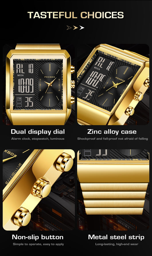 Reloj de Cuarzo para Hombre Elegante y Versátil - Image 17
