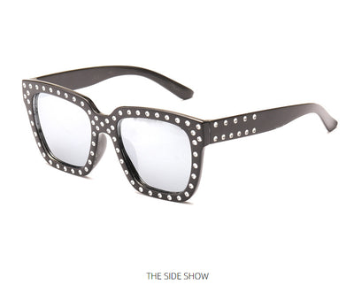 Gafas de Sol Grandes con Strass Estilo Europeo y Americano para Mujer - Image 20