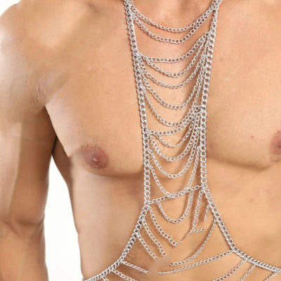 Cadena Corporal para Hombre - Joyería de Pecho Festival y Cosplay - Image 5