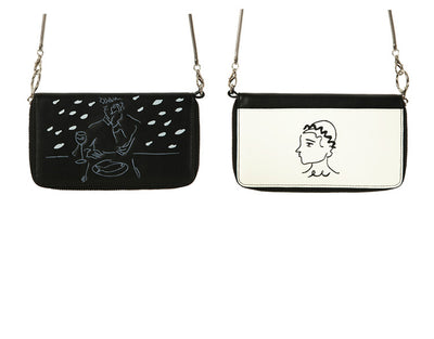 Billetera Crossbody de Cuero PU para Mujer - Serie LINES - Image 4