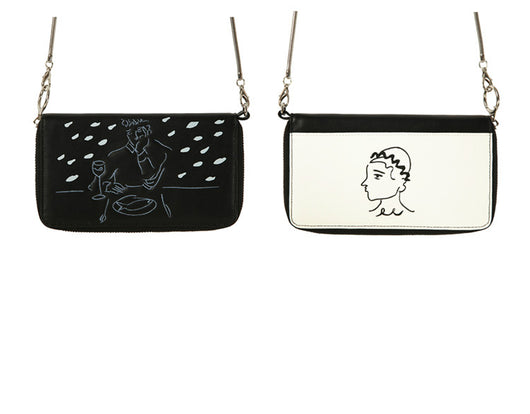 Billetera Crossbody de Cuero PU para Mujer - Serie LINES - Image 4