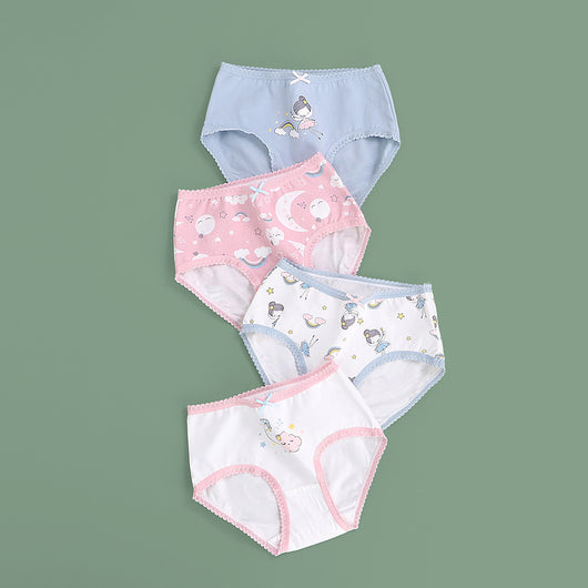 Calzones Infantiles de Algodón Puro para Niñas - Image 19
