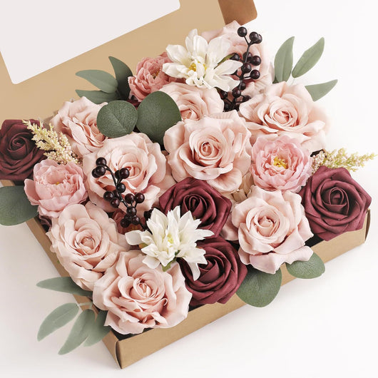 Jarrón Decorativo de Rosas para Banquetes y Mesas de Comedor - Image 9