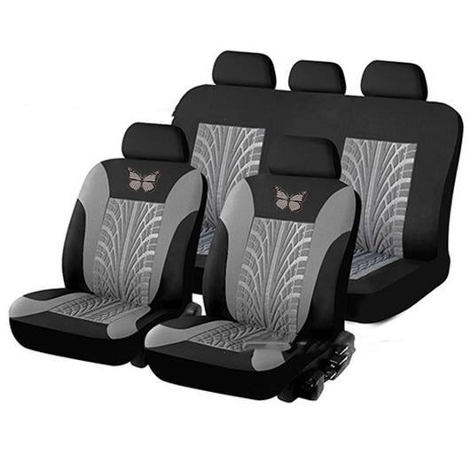 Funda Universal para Asientos de Auto Mariposa - Tela Resistente, Lavable y Antidecoloración - Image 11
