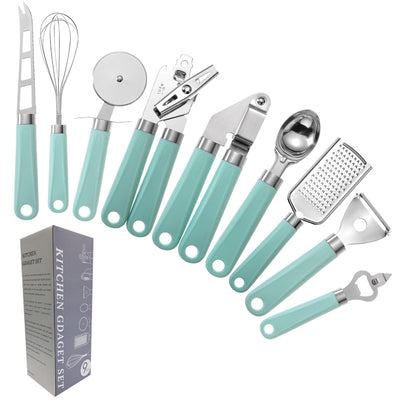 Utensilios de Cocina en Acero Inoxidable con Mango Ergonómico - Image 8