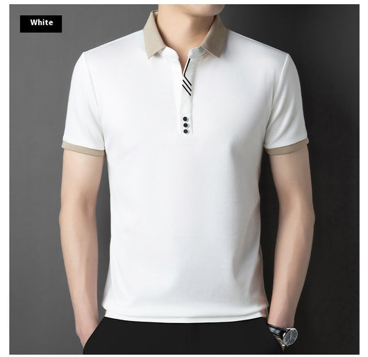 Camiseta Casual Hombre Cuello Solapa - Transpirable y Suave al Tacto - Image 22