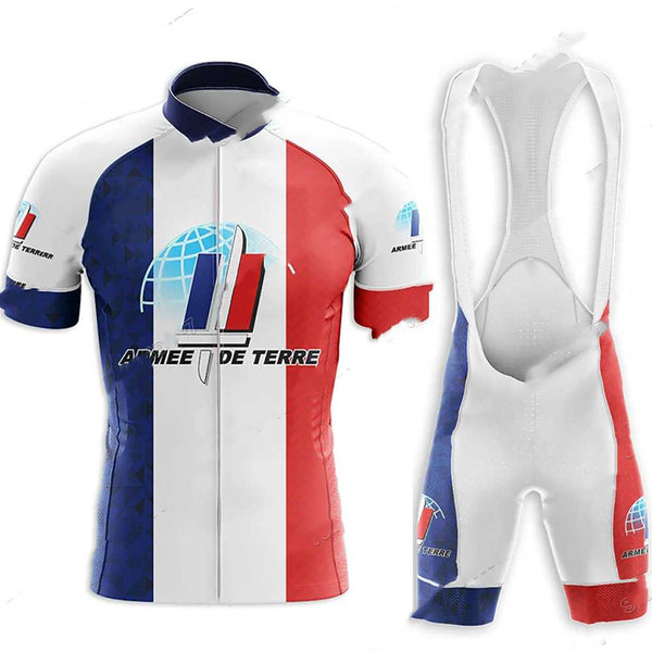 Conjunto de Jersey Ciclista Manga Corta para Hombre