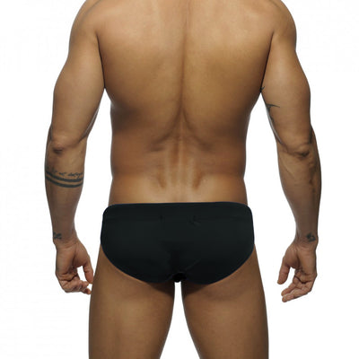 Bóxer de Baño Deportivo Ajustado con Contraste de Colores - Image 11
