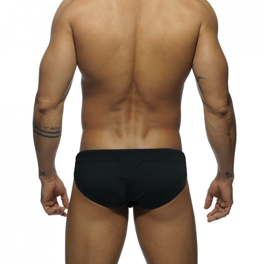 Bóxer de Baño Deportivo Ajustado con Contraste de Colores - Image 11