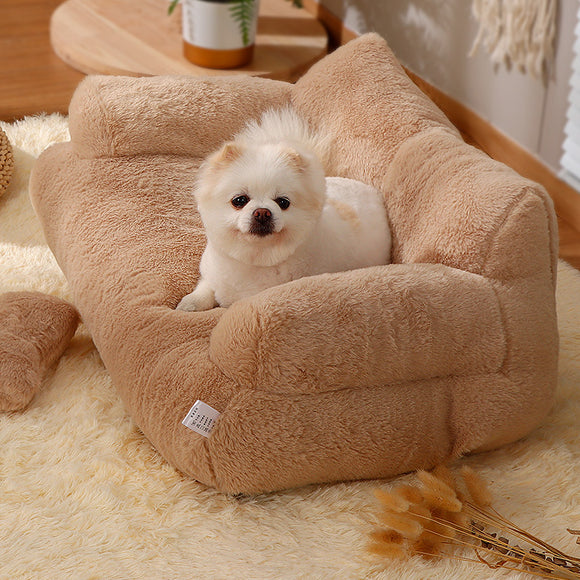 Cama Térmica Acogedora para Gatos - Sofá Plush Invierno