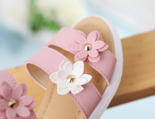 Sandalias Infantiles Princesa Flores - Zapatos Romanos para Niñas - Image 10