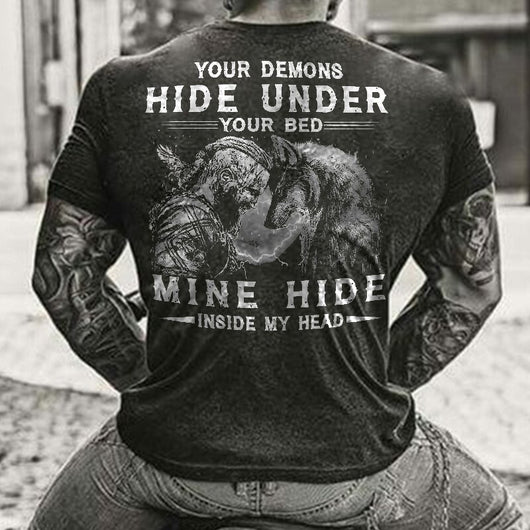 Playera Hip Hop Urbana con Estampado 3D Digital para Hombre - Image 11
