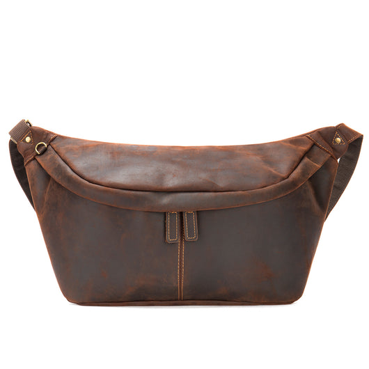 Bolso Mensajero de Cuero para Hombre - Deportivo y Outdoor - Image 4
