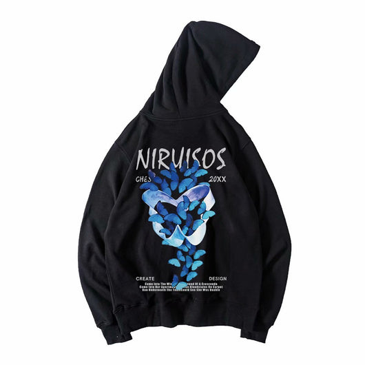 Sudadera con Capucha Estampada y Forro Polar para Hombre - Image 5