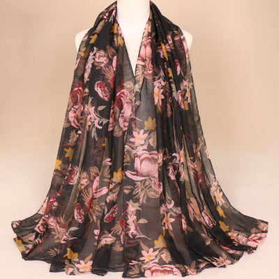 Foulard de Algodón Estampado Bali Ligero Transpirable Multiuso - Image 18