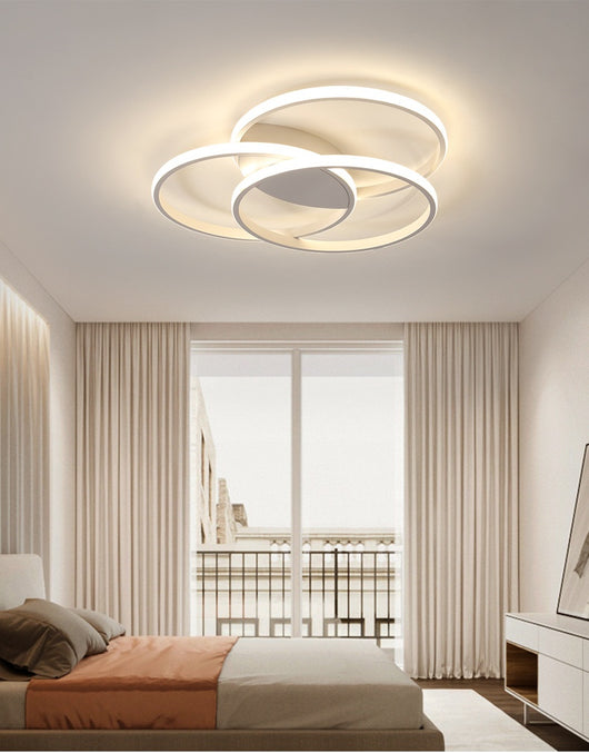 Lámpara de Techo LED Estilo Nórdico para Recámara Principal - Diseño Moderno e Inteligente - Image 16