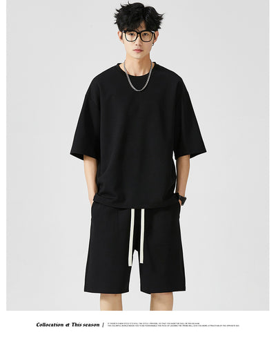 Conjunto Deportivo Hombre Verano Seda Helada Ligero Cómodo - Image 13