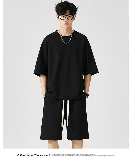 Conjunto Deportivo Hombre Verano Seda Helada Ligero Cómodo - Image 13