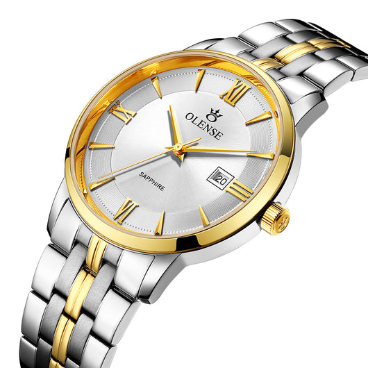 Reloj de Pareja Acero Inoxidable Resistente al Agua - Image 8