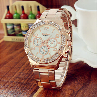 Reloj Femenino Kanima Crystal - Diseño Casual Cuarzo - Image 9