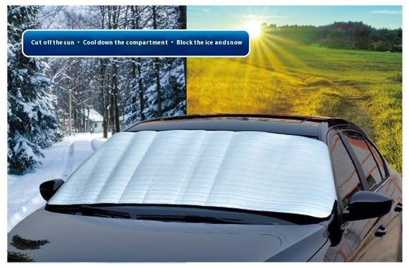 Protector Solar Espuma Nieve Anticongelante para Auto