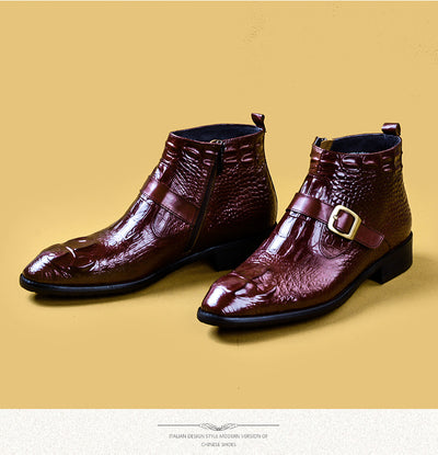 Zapatos Formales de Cuero Premium Estilo Británico para Hombre - Image 9