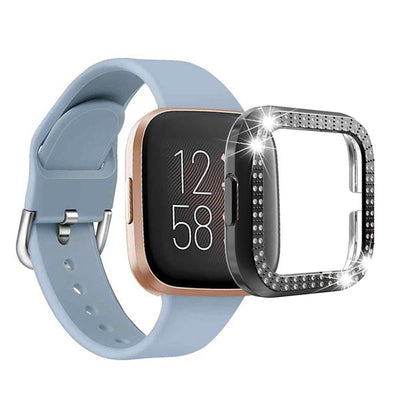 Funda Protectora de Diamante para Fitbit Versa 2 - Carcasa PC Resistente - Image 3