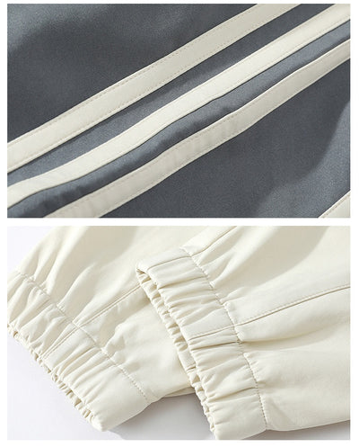 Conjunto Deportivo Casual de 2 Piezas con Cuello Mao para Hombre - Image 29