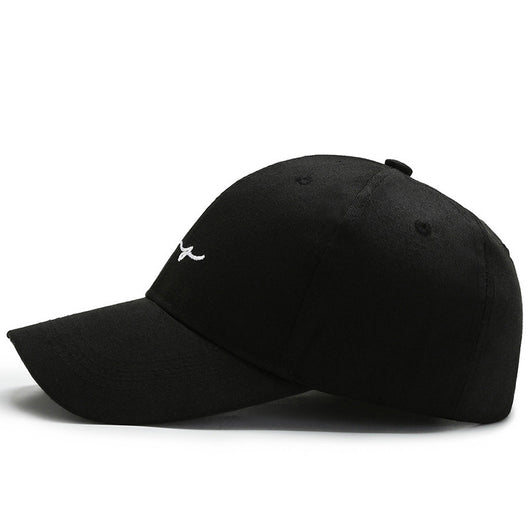 Gorra de Visera Curva con Letras - Protección Solar Casual - Image 19