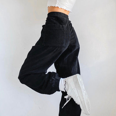 Pantalones Casuales de Cintura Alta para Mujer - Image 16