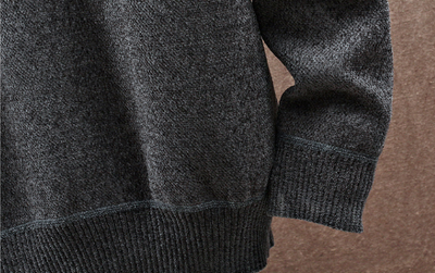 Cardigan Hoodie Acolchado de Terciopelo para Hombre - Image 8