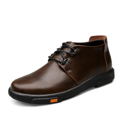 Zapatos Casuales de Cuero Nobuk para Hombre con Suela Flexible - Image 23