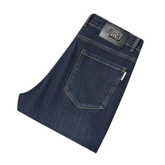 Jeans Slim Fit Premium para Hombre - Corte Recto y Tela Gruesa - Image 4