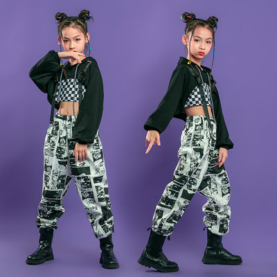 Traje Hip-hop Infantil para Presentaciones y Baile - Image 7