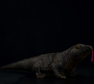 Peluche Dragón de Komodo Realista