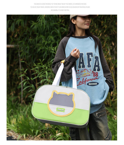 Mochila Transportadora Plegable para Gatos - Gran Capacidad y Respirable - Image 21