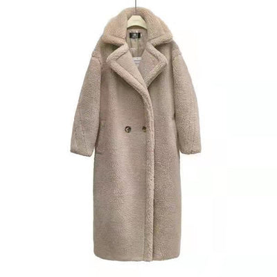 Abrigo de Lana de Cordero Largo para Mujer - Image 15