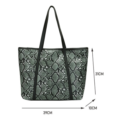 Bolso de Cuero Vintage de Gran Capacidad para Mujer - Image 3
