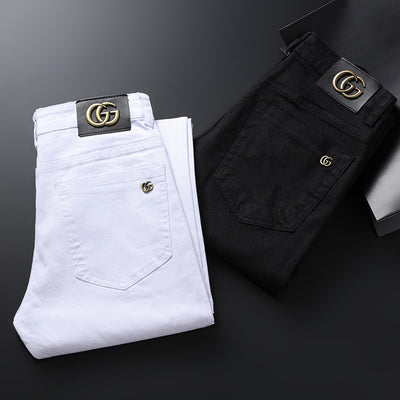 Pantalones Jeans Slim Fit Elásticos Four Seasons para Hombre - Image 11