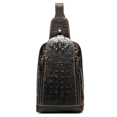 Bolsa Mensajero de Cuero para Hombre - Estilo Profesional - Image 7