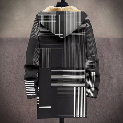 Cardigan con Capucha Grueso para Invierno - Image 20