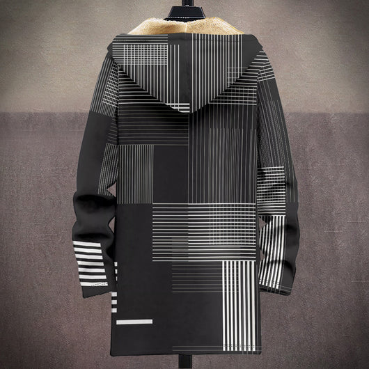 Cardigan con Capucha Grueso para Invierno - Image 20