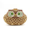 Bolso de Fiesta Clutch con Diseño de Búho y Cristales de Colores