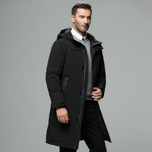 Abrigo de Plumón para Hombre Largo Invierno Premium - Image 7