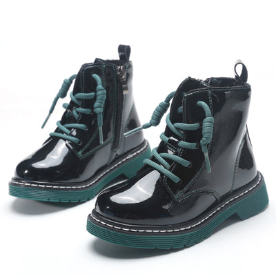 Botas Martin de Cuero para Niños Grandes - Estilo Bajo Clásico - Image 2