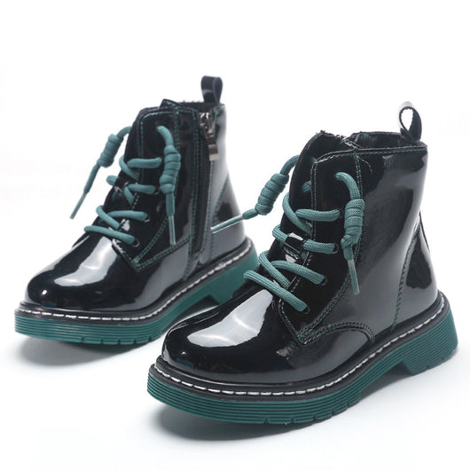 Botas Martin de Cuero para Niños Grandes - Estilo Bajo Clásico - Image 2