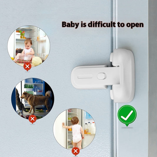Cerradura de Seguridad para Refrigerador y Muebles - Protección Infantil