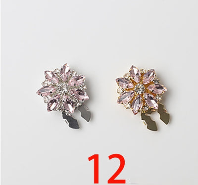 Broche Decorativo Ojo de Caballo con Cristales y Diamantes - Image 13