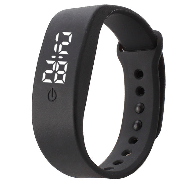 Pulsera LED Deportiva Escolar con Botón de Luz Blanca